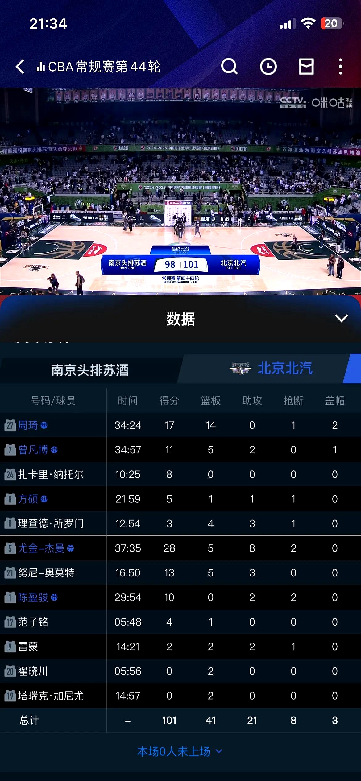 FMVP！管子煜打满全场，投篮25中9砍下30分7篮板2助攻3抢断的简单介绍